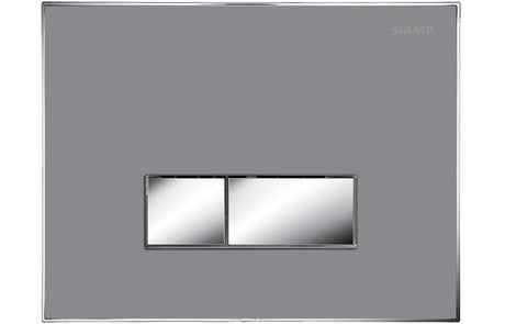 Prystine Cary Flushplate - Flat Grey - PRIS4337