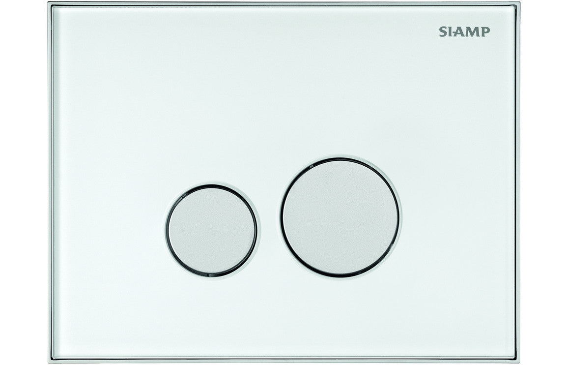 Prystine Eugene Flushplate - White - PRIS100750