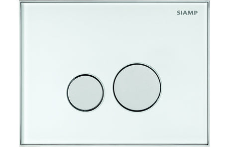 Prystine Eugene Flushplate - White - PRIS100750