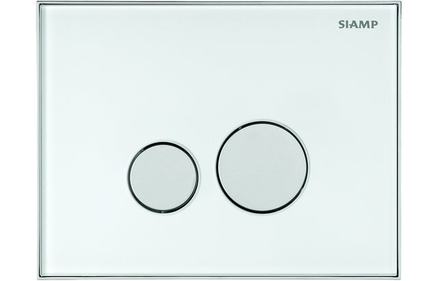 Prystine Eugene Flushplate - White - PRIS100750