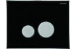Prystine Eugene Flushplate - Black - PRIS100751