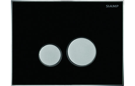 Prystine Eugene Flushplate - Black - PRIS100751