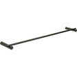 Prystine Brownsville Towel Rail 45cm - Black - PRIS101681