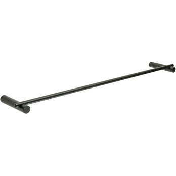 Prystine Brownsville Towel Rail 45cm - Black - PRIS101681