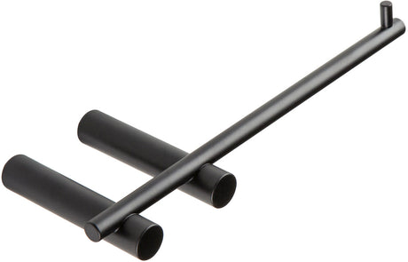 Prystine Brownsville Toilet Roll Holder - Black - PRIS101686