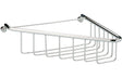 Prystine Blink 1-Tier Corner Shower Caddy - Chrome - PRIS101696