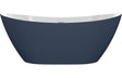 Prystine Matheres Freestanding Bath 1700 x 780 x 690mm - Matt Blue - PRIS105586