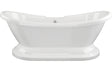 Prystine Provo Freestanding Bath Base Only - White - PRIS102801