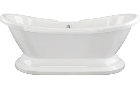 Prystine Provo Freestanding Bath Base Only - White - PRIS102801