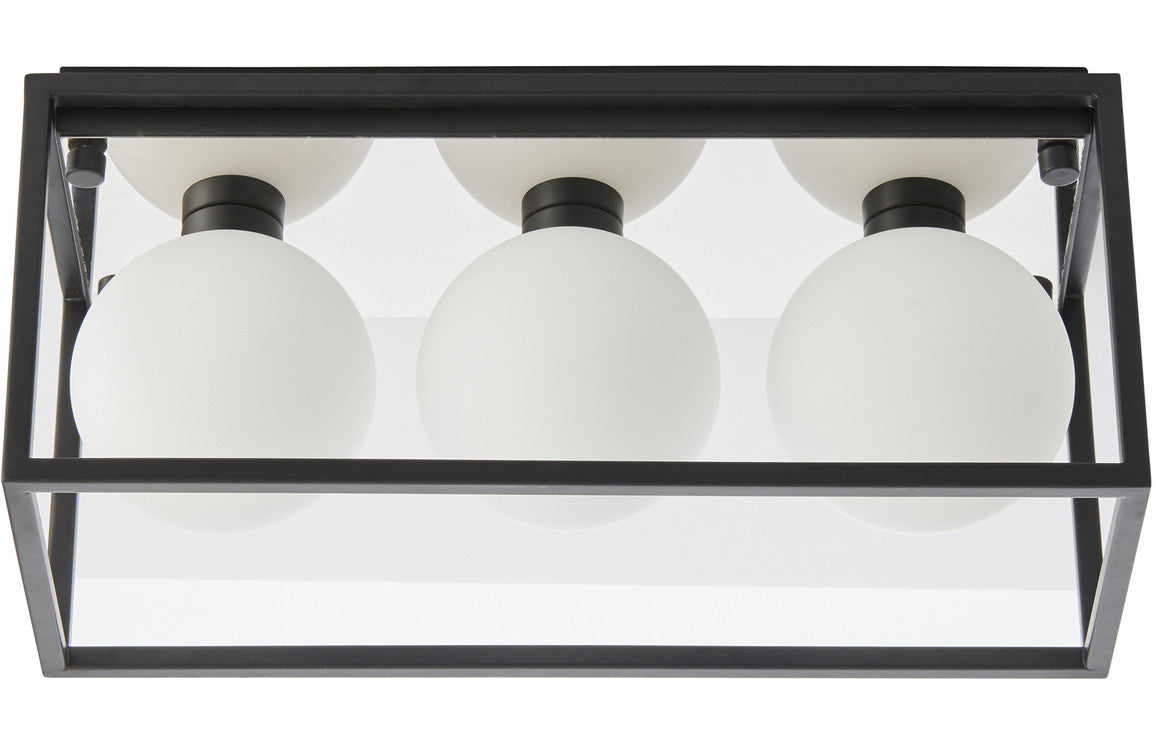 Prystine Aaron Ceiling Light - Matt Black - PRIS106316