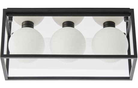 Prystine Aaron Ceiling Light - Matt Black - PRIS106316