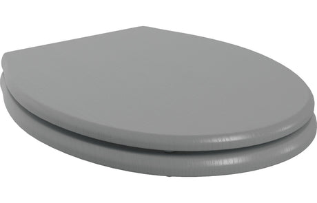 Prystine Mesquite Soft Close Wood Effect Toilet Seat - Grey Ash - PRIS100543