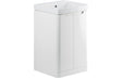 Prystine Orange 2 Door Floor Standing Cloakroom Basin Unit 500mm - White Gloss - PRIS96039