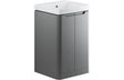 Prystine Orange 2 Door Floor Standing Cloakroom Basin Unit 500mm - Matt Grey - PRIS96040
