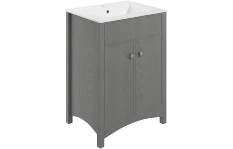 Prystine Mesquite Basin Unit w/Basin 610mm - Grey Ash - PRIS100547