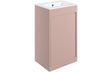 Prystine Pasadena Floor Standing Unit Inc. Basin 510mm - Matt Antique Rose - PRIS105309