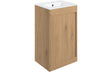 Prystine Pasadena Floor Standing Unit Inc. Basin 510mm - Seville Oak - PRIS105315
