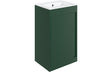 Prystine Pasadena Floor Standing Unit Inc. Basin 510mm - Matt Conifer Green - PRIS105317