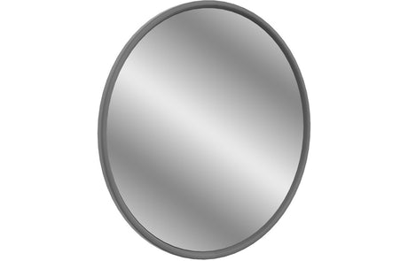 Prystine Mesquite Round Mirror 550 x 550mm - Grey Ash - PRIS103727