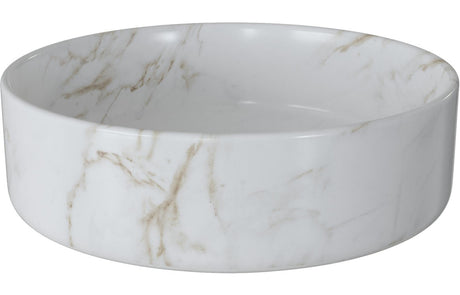 Prystine Weymouth Basin Waste Cover - Marble Effect - PRIS104590