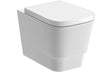 Prystine Tilton Wall Hung Toilet and Soft Close Seat - White - PRIS100532