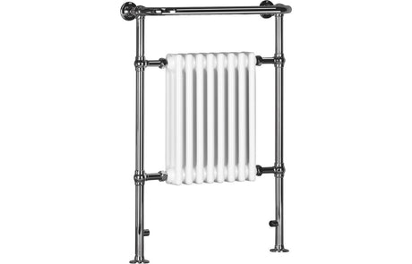 Prystine Rochester Traditional Radiator 673 x 965mm - White - PRIS103008