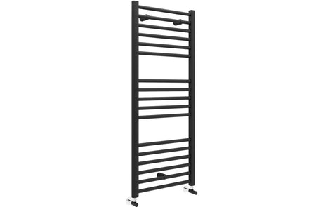 Prystine Colombus Straight 30mm Ladder Radiator 500 x 1200mm - Matt Black - PRIS104980
