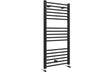 Prystine Colombus Straight 30mm Ladder Radiator 600 x 1200mm - Matt Black - PRIS104982