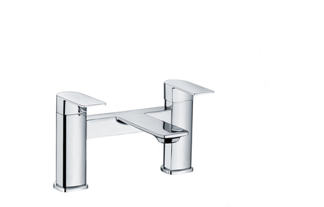 Chrome Bath Filler Tap With Flat Lever Handles - Prystine Ohio