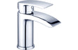 Chrone Basin Mixer Tap With Lever Handle & Click Clack Waste - Prystine Wichita