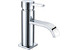 Chrome Basin Mixer Tap Round with Lever Handl & Push Down Wastee - Prystine El Paso