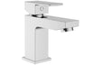 Chrome Small Basin Mixer Tap For Cloakroom with Click-Clack Waste - Prystine Dodge