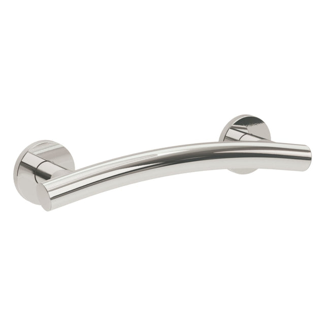 Bathex Yardley Arched Stainless Steel Grab Rail - Mirror Polish - 19020MP