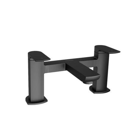 Aqualisa Downtown Bath Deck Filler - Matt Black - DT.DBF.MB