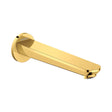 Duravit Wave Wall Mounted Bath Spout - Polished Gold - WA5240010034
