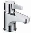 Bristan Design Utility Lever Clicker Waste Basin Mixer - Chrome - DUL 