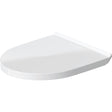 Duravit No.1 Soft Close Toilet Seat and Cover 373 x 430 x 43mm - White - 0020790000