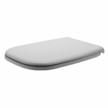 Duravit D-Code Soft Close Compact Toilet Seat and Cover 350 x 438 x 40mm - White - 0067390000