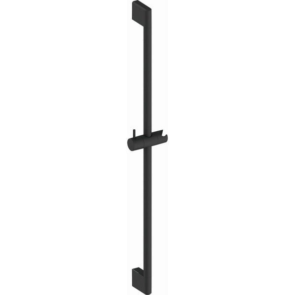 Duravit Adjustable Shower Rail 100 x 70 x 700mm - Matt Black - UV0600003046 - TAP 'N' SHOWER