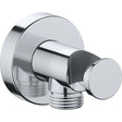 Duravit Round Wall Outlet Valve 55 x 102 x 55mm - Chrome - UV0630009010