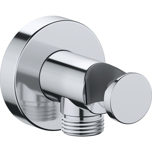 Duravit Round Wall Outlet Valve 55 x 102 x 55mm - Chrome - UV0630009010