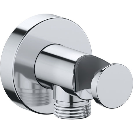 Duravit Round Wall Outlet Valve 55 x 102 x 55mm - Chrome - UV0630009010