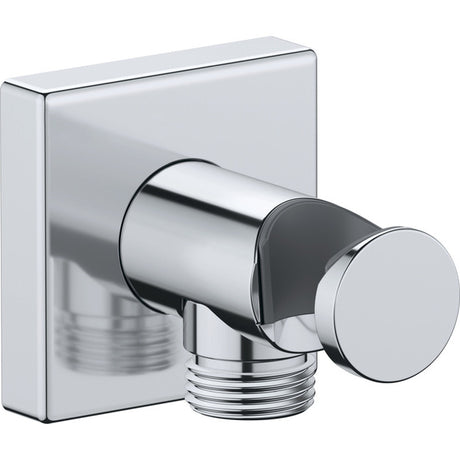 Duravit Square Wall Outlet Valve 55 x 102 x 55mm - Chrome - UV0630010010