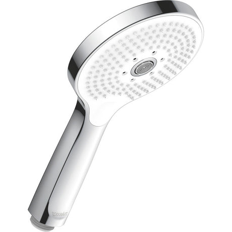 Duravit Round 120mm Hand Shower with Silicone Nozzles - Chrome - UV0650017010