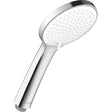 Duravit Round 120mm Hand Shower with Silicone Nozzles - Chrome - UV0652015010
