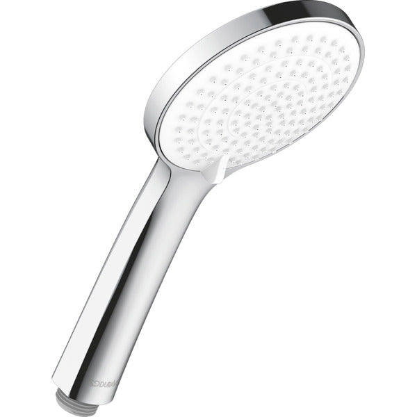 Duravit Round 120mm Hand Shower with Silicone Nozzles - Chrome - UV0652015010