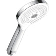 Duravit Round 120mm Hand Shower with Silicone Nozzles - Chrome - UV0652017010