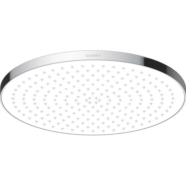 Duravit Round 230mm Showerhead with Silicone Nozzles - Chrome - UV0660017010