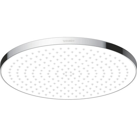 Duravit Round 230mm Showerhead with Silicone Nozzles - Chrome - UV0660017010