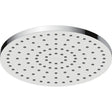 Duravit Round 250mm Showerhead with Silicone Nozzles - Chrome - UV0660018010 - TAP 'N' SHOWER